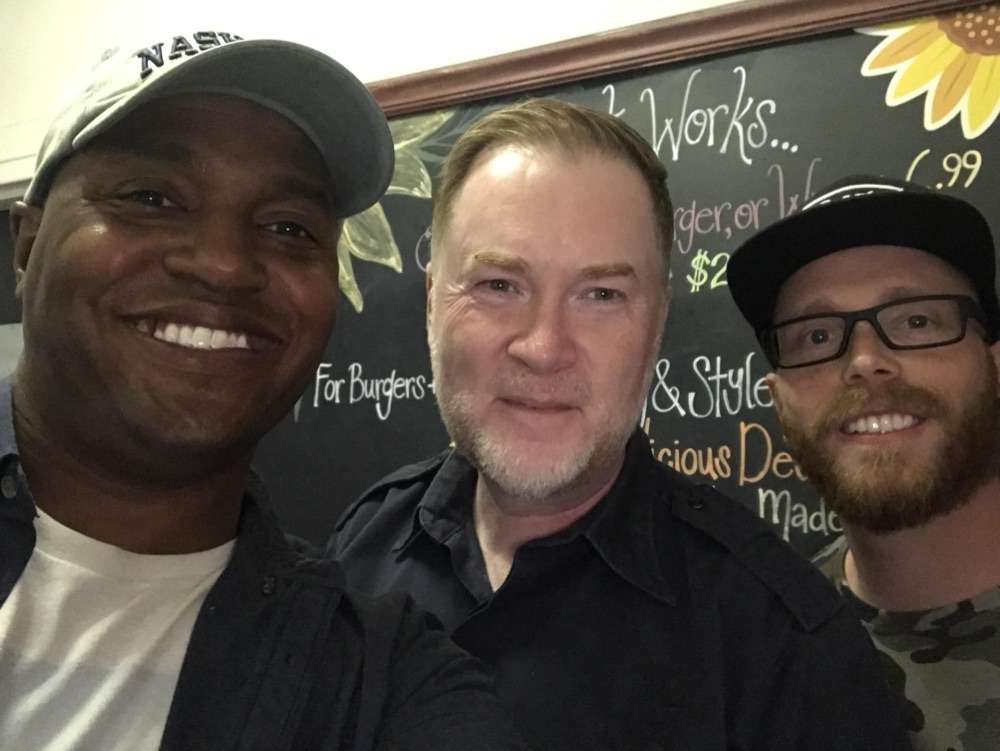 Terrance & Jesse with super-producer Jeff Quimby